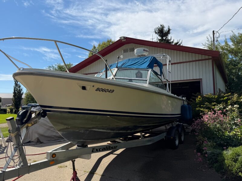 1986 Limestone 24 Runabout