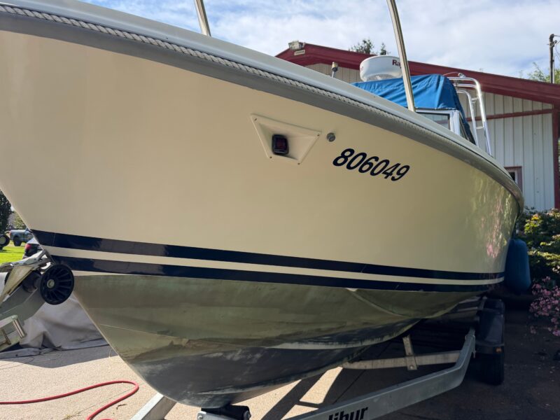 1986 Limestone 24 Runabout