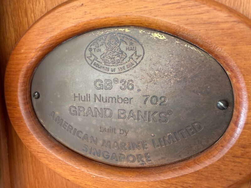 1986 Grand Banks 36 Classic